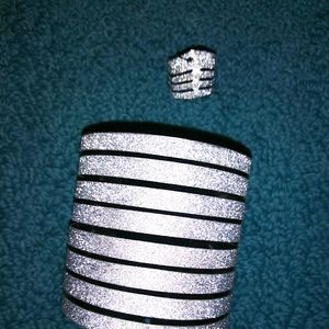 Women's arm bangle and ring set